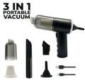 Portable 3-in-1 Vacuum 120W Rechargeable Black